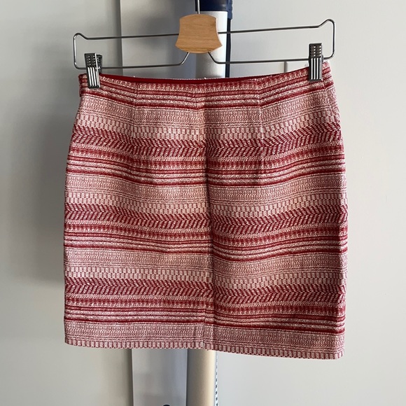 BR Orange and white miniskirt - Picture 2 of 5